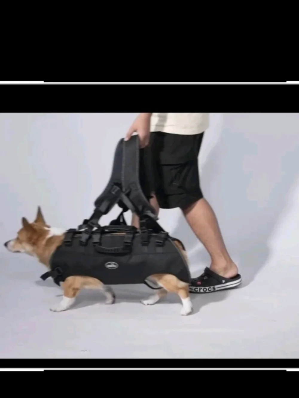 Wakytu Pet Carrier Backpack Sling Dog Mobility Assist Nail Cutting
